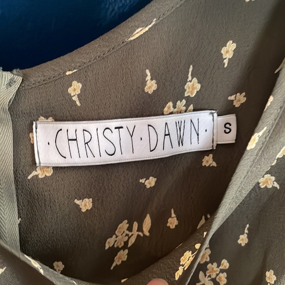 Christy Dawn mini dress, short-sleeves, small - Picture 2 of 3